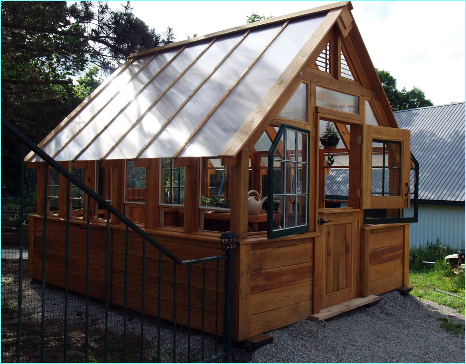 Post And Beam Greenhouse - The Best Picture Of Beam